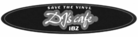 SAVE THE VINYL DJ's cafe IBZ Logo (EUIPO, 10/20/2000)