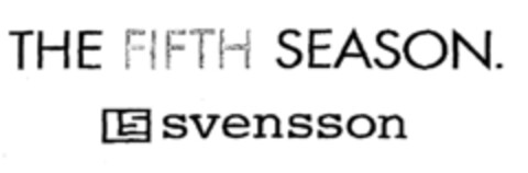 THE FIFTH SEASON. LS svensson Logo (EUIPO, 25.10.2000)