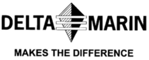 DELTA MARIN MAKES THE DIFFERENCE Logo (EUIPO, 01/26/2001)