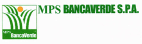 MPS BANCAVERDE S.P.A. MPS BancaVerde Logo (EUIPO, 07.08.2001)