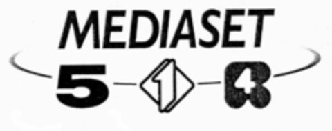 MEDIASET 5 1 4 Logo (EUIPO, 31.10.2002)