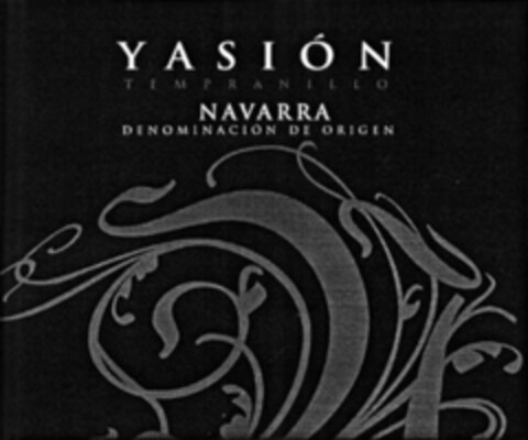 YASIÓN TEMPRANILLO NAVARRA DENOMINACIÓN DE ORIGEN Logo (EUIPO, 05/25/2006)