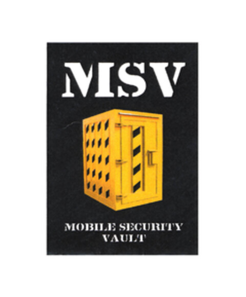 MSV MOBILE SECURITY VAULT Logo (EUIPO, 10.10.2006)