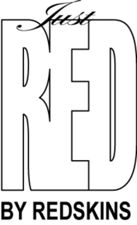 Just RED BY REDSKINS Logo (EUIPO, 22.08.2007)