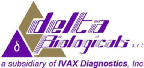 delta & Biologicals s.r.l. a subsidiary of IVAX Diagnostics, Inc. Logo (EUIPO, 28.10.2008)