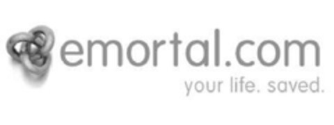 emortal.com your life. saved. Logo (EUIPO, 11.09.2009)