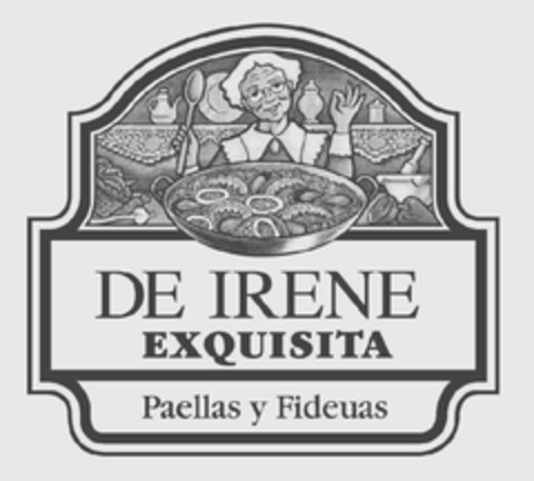 DE IRENE EXQUISITA PAELLAS Y FIDEUAS Logo (EUIPO, 28.03.2011)
