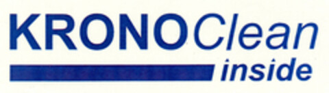 KRONOClean inside Logo (EUIPO, 20.05.2011)