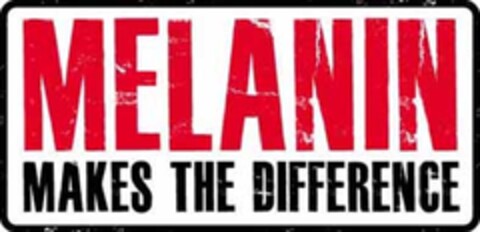 MELANIN MAKES THE DIFERENCE Logo (EUIPO, 03/08/2012)
