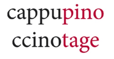 cappupino ccinotage Logo (EUIPO, 04.10.2012)
