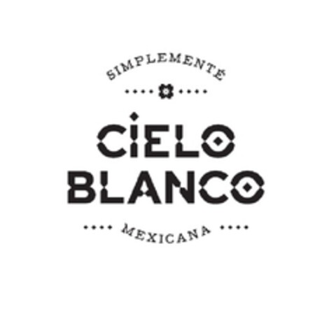 SIMPLEMENTE CIELO BLANCO MEXICANA Logo (EUIPO, 01/17/2013)