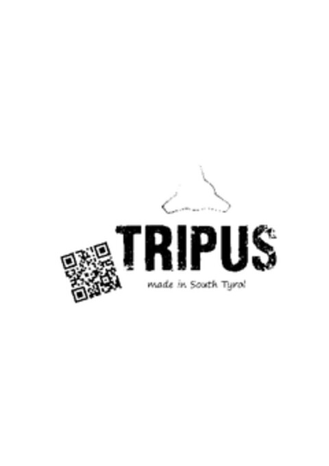 Tripus made in South Tyrol Logo (EUIPO, 08/20/2013)