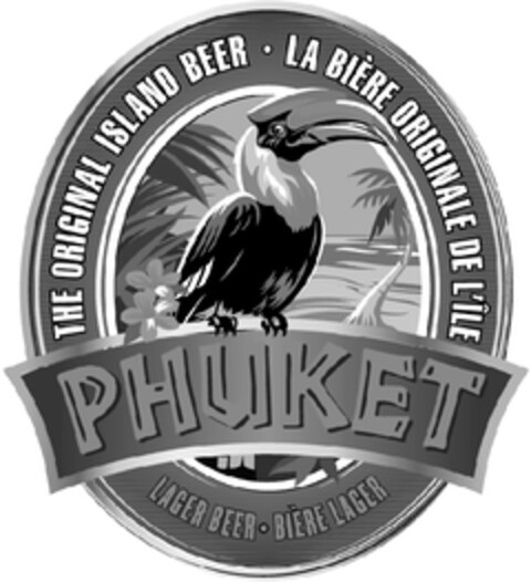 PHUKET THE ORIGINAL ISLAND BEER LAGER BEER Logo (EUIPO, 15.11.2013)