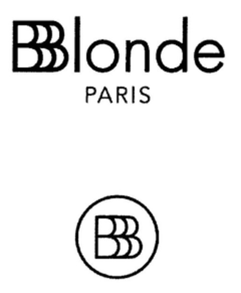 BBBlonde PARIS BBB Logo (EUIPO, 12.12.2013)