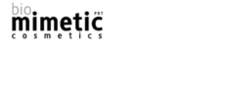 BIO PBT MIMETIC COSMETICS Logo (EUIPO, 10/02/2014)