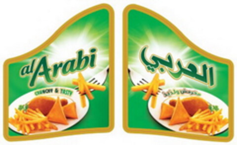 alArabi crunchy & tasty Logo (EUIPO, 15.10.2015)