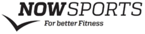 Now Sports - For Better Fitness Logo (EUIPO, 11/18/2015)