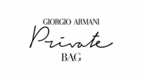 GIORGIO ARMANI PRIVATE BAG Logo (EUIPO, 16.03.2016)