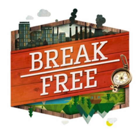 BREAK FREE Logo (EUIPO, 13.04.2016)