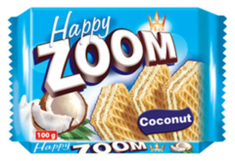 Happy Flis ZOOM Coconut Logo (EUIPO, 08/29/2016)