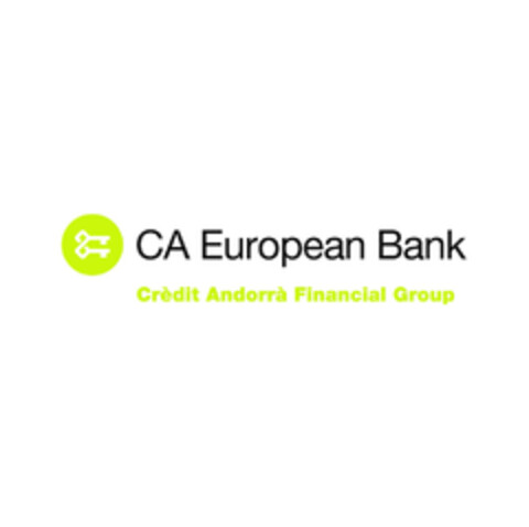 CA EUROPEAN BANK CRÈDIT ANDORRÀ FINANCIAL GROUP Logo (EUIPO, 17.03.2017)