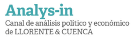 Analys-in Canal de análisis político y económico de LLORENTE & CUENCA Logo (EUIPO, 10.07.2017)