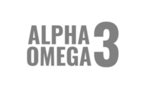 ALPHA OMEGA 3 Logo (EUIPO, 14.07.2017)