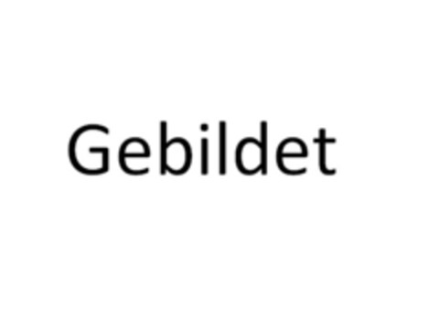 Gebildet Logo (EUIPO, 02.01.2019)