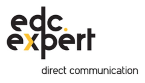 EDC EXPERT DIRECT COMMUNICATION Logo (EUIPO, 22.07.2019)