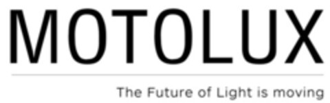 MOTOLUX The Future of Light is moving Logo (EUIPO, 14.02.2020)