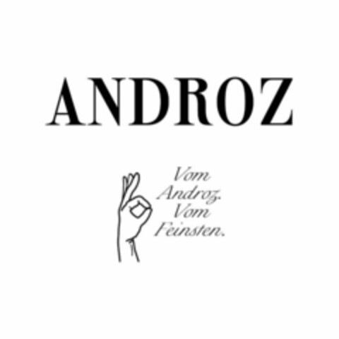 ANDROZ Vom Androz. Vom Feinsten. Logo (EUIPO, 26.05.2021)