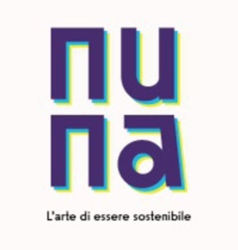 NUNA L'arte di essere sostenibile Logo (EUIPO, 25.10.2021)