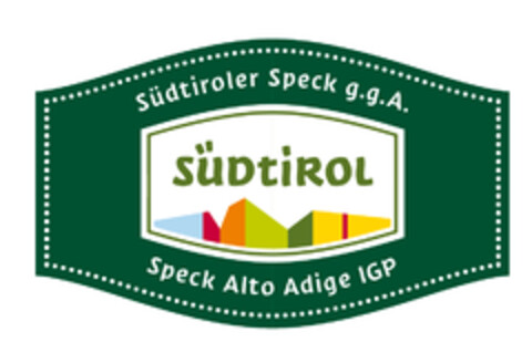 Südtiroler Speck g.g.A. Südtirol Speck Alto Adige IGP Logo (EUIPO, 11/15/2021)