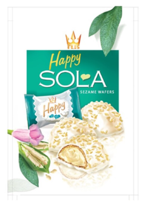 FLIS Happy SOLA SEZAME WAFELS Happy Logo (EUIPO, 22.11.2021)