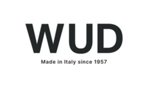 WUD Made in Italy since 1957 Logo (EUIPO, 07.03.2022)