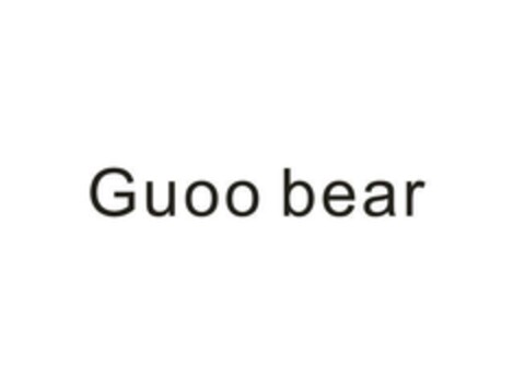 Guoo bear Logo (EUIPO, 10.01.2023)