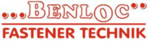 BENLOC FASTENER TECHNIK Logo (EUIPO, 01/19/2023)