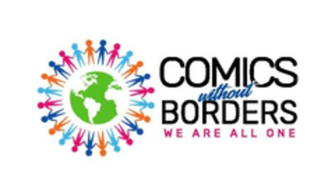 COMICS without BORDERS WE ARE ALL ONE Logo (EUIPO, 29.06.2023)