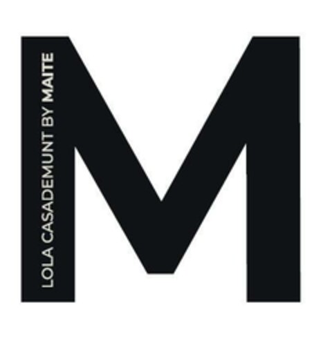 M LOLA CASADEMUNT BY MAITE Logo (EUIPO, 25.09.2023)