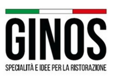 GINOS SPECIALITÀ E IDEE PER LA RISTORAZIONE Logo (EUIPO, 09.10.2023)