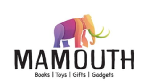 MAMOUTH Books | Toys | Gifts | Gadgets Logo (EUIPO, 03.11.2023)