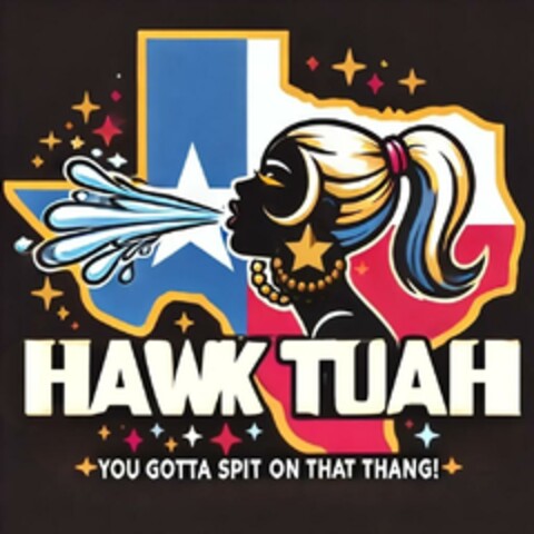 HAWK TUAH YOU GOTTA SPIT ON THAT THANG ! Logo (EUIPO, 28.06.2024)