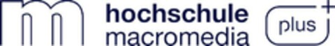 m hochschule macromedia plus Logo (EUIPO, 24.10.2024)