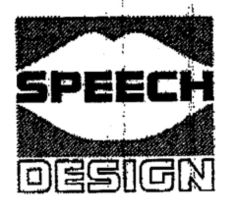 SPEECH DESIGN Logo (EUIPO, 01.04.1996)