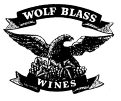 WOLF BLASS WINES Logo (EUIPO, 01.04.1996)