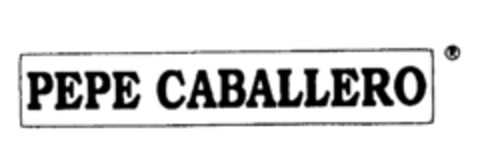 PEPE CABALLERO ® Logo (EUIPO, 20.10.1997)