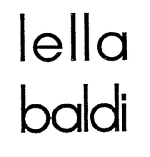 lella baldi Logo (EUIPO, 04.12.1997)