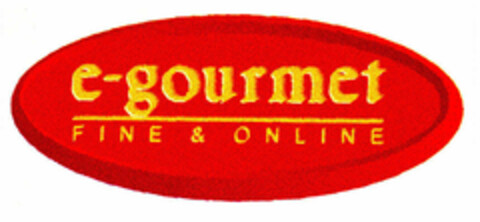 e-gourmet FINE & ONLINE Logo (EUIPO, 17.05.1999)