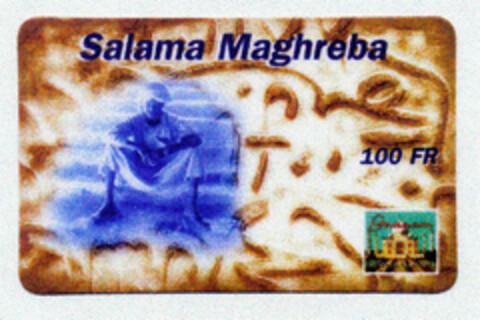 Salama Maghreba 100 FR Gnanam Telecom Center Logo (EUIPO, 28.10.1999)