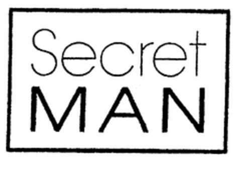 Secret MAN Logo (EUIPO, 29.05.2000)